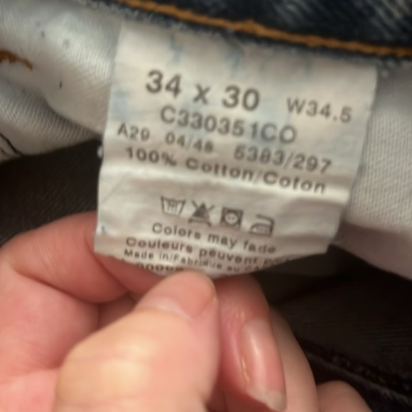 Blue Bay Jeans woman’s Size 34x30 - Picture 4 of 7